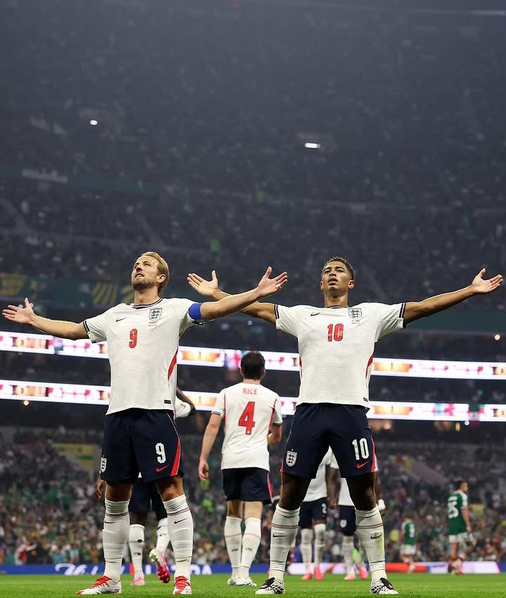 Inggris VS Meksiko (Foto: Istimewa)